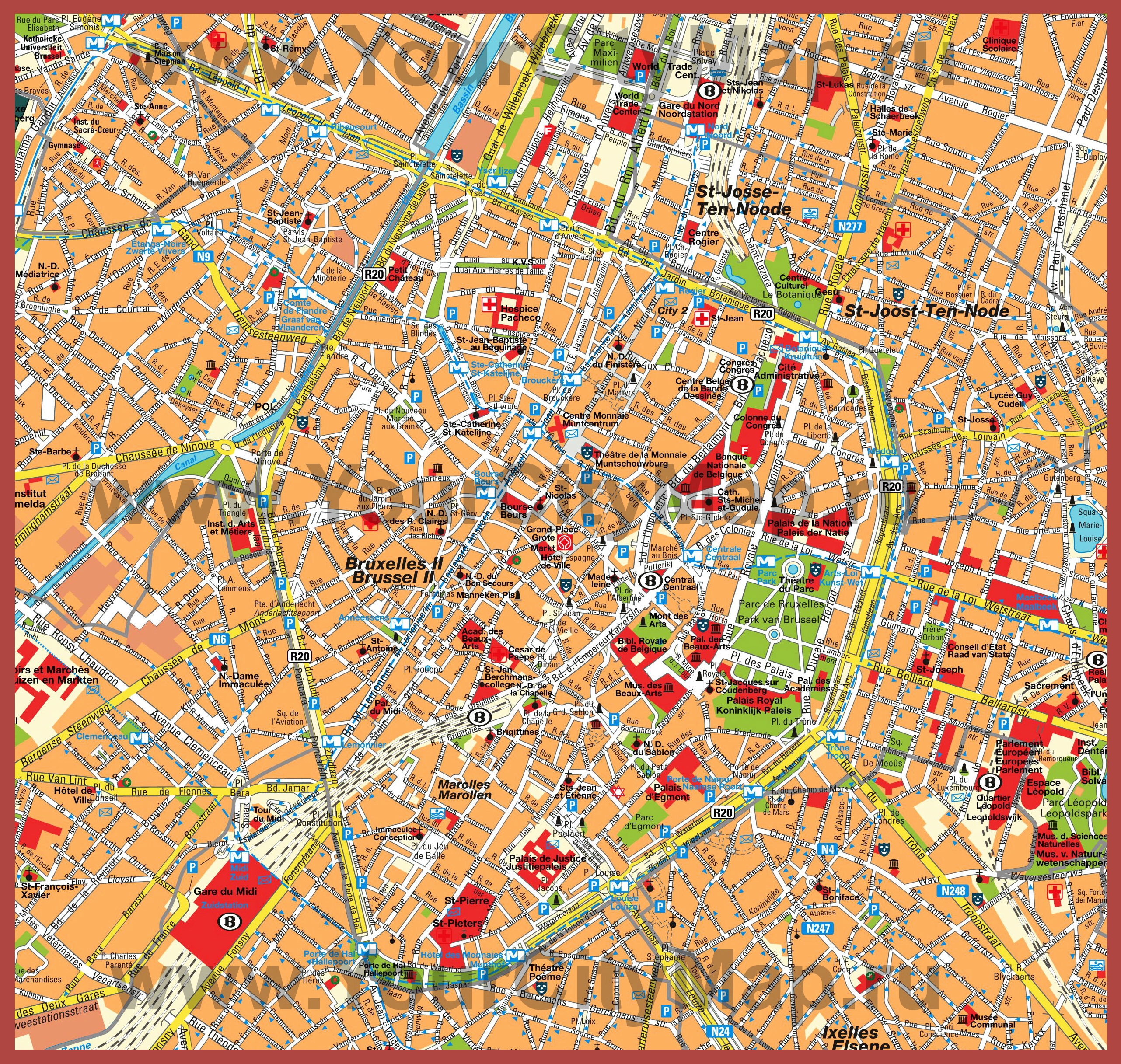 Туристическая Карта Антверпена На Русском
