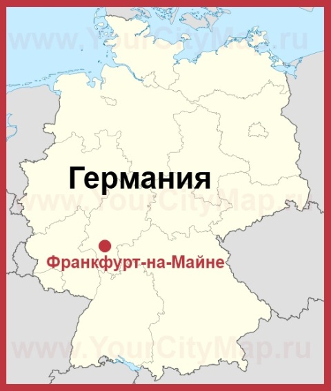 Карта Мюнхена на русском языке